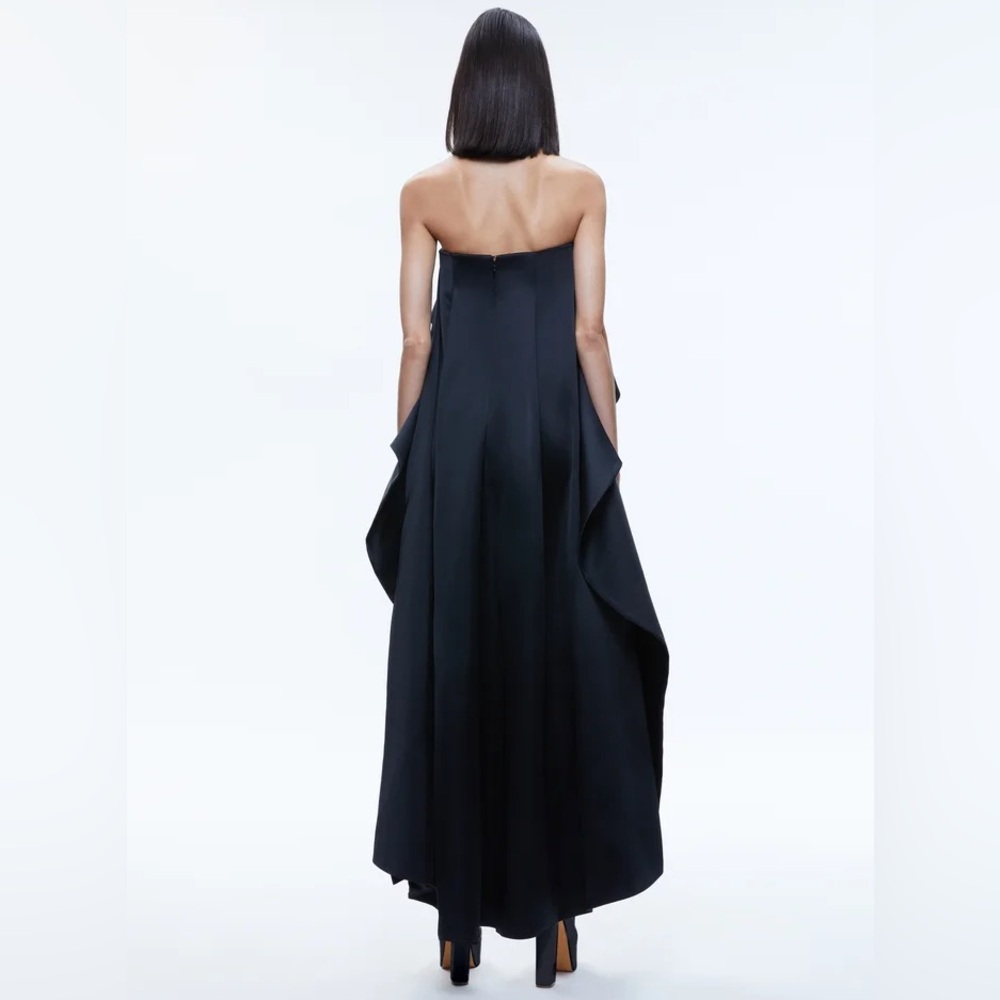 Alice + Olivia - Theda Strapless High Low Dress - Size 0 - Picture 3 of 8